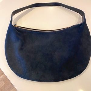 Auxilary Purse- Real Suede